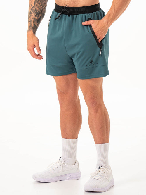 Advance Mesh Short Petrol