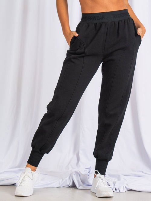 Contour Track Pants Black blue