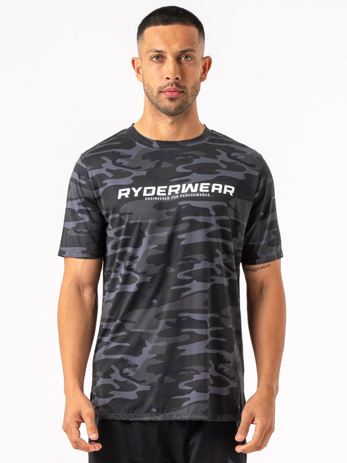 Energy T-Shirt Black Camo