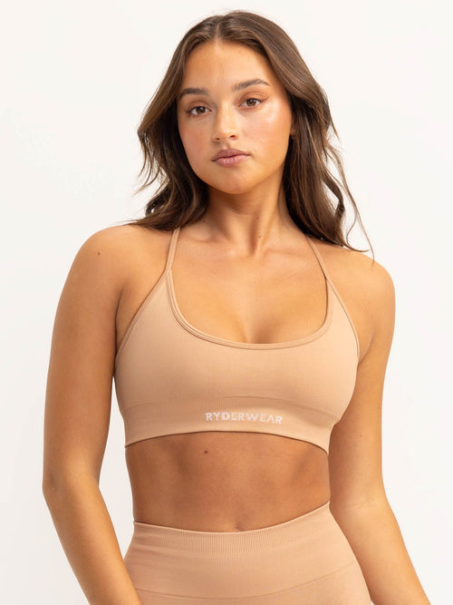 Lift 2.0 Seamless Sports Bra Tan