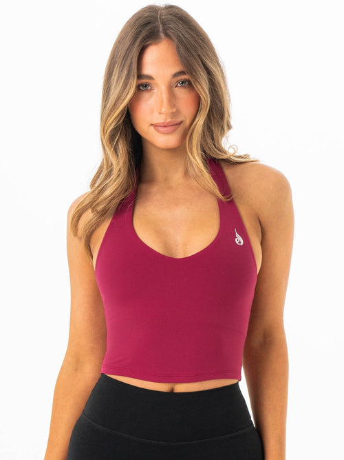 NKD Halter Shelf Tank Wine
