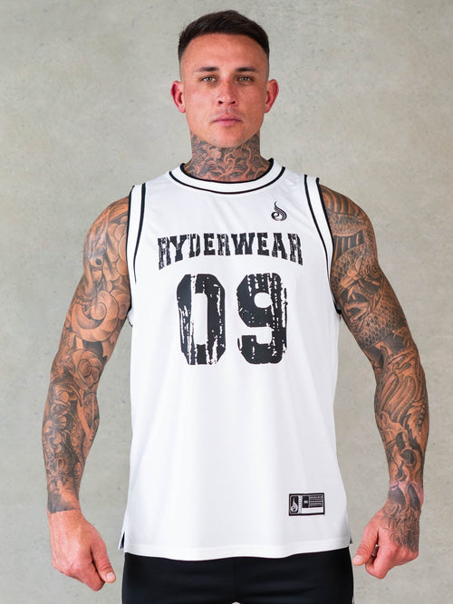 Octane Mesh Jersey White
