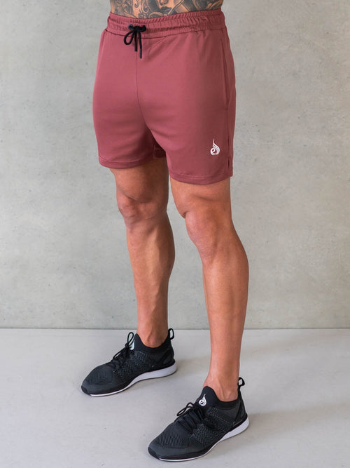 Octane Mesh Shorts Red Oxide