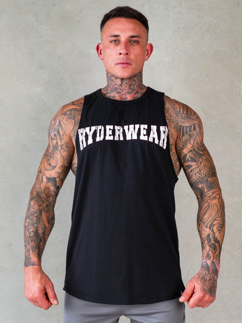 Octane Tank Faded Black