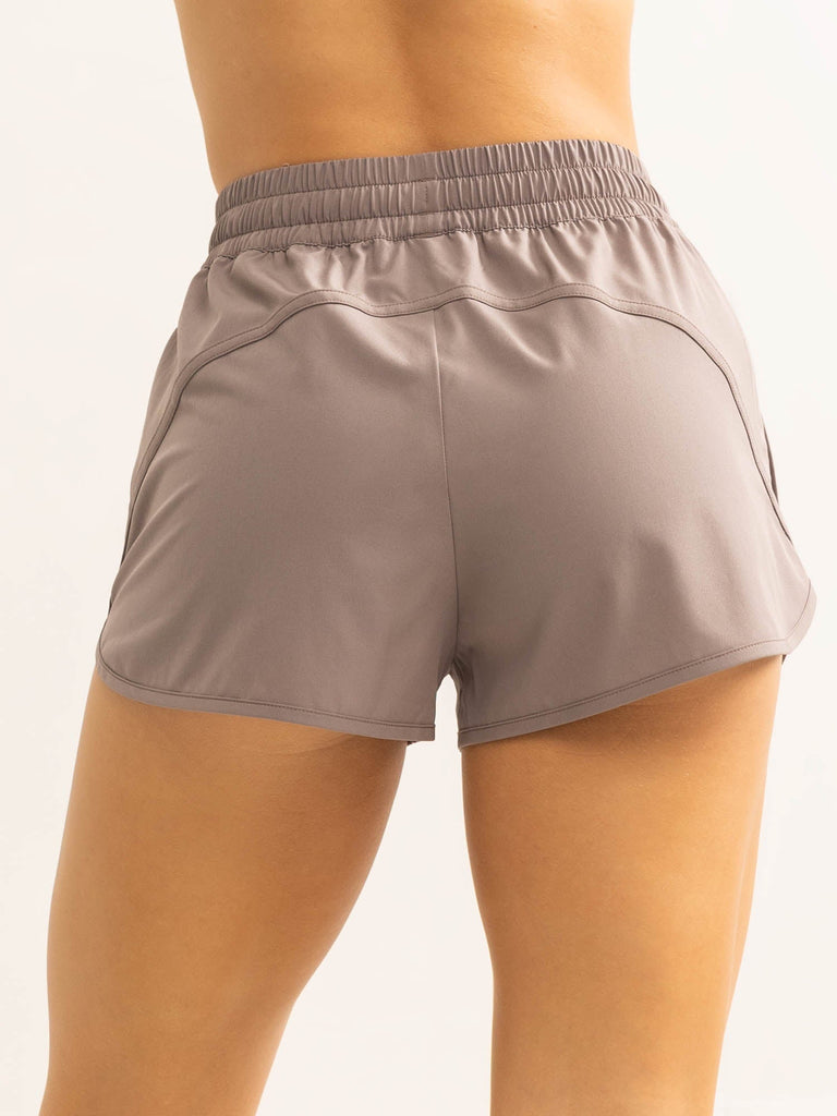 Persist Training Shorts - Taupe - Ryderwear