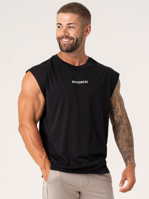 Pursuit Muscle Tank Black