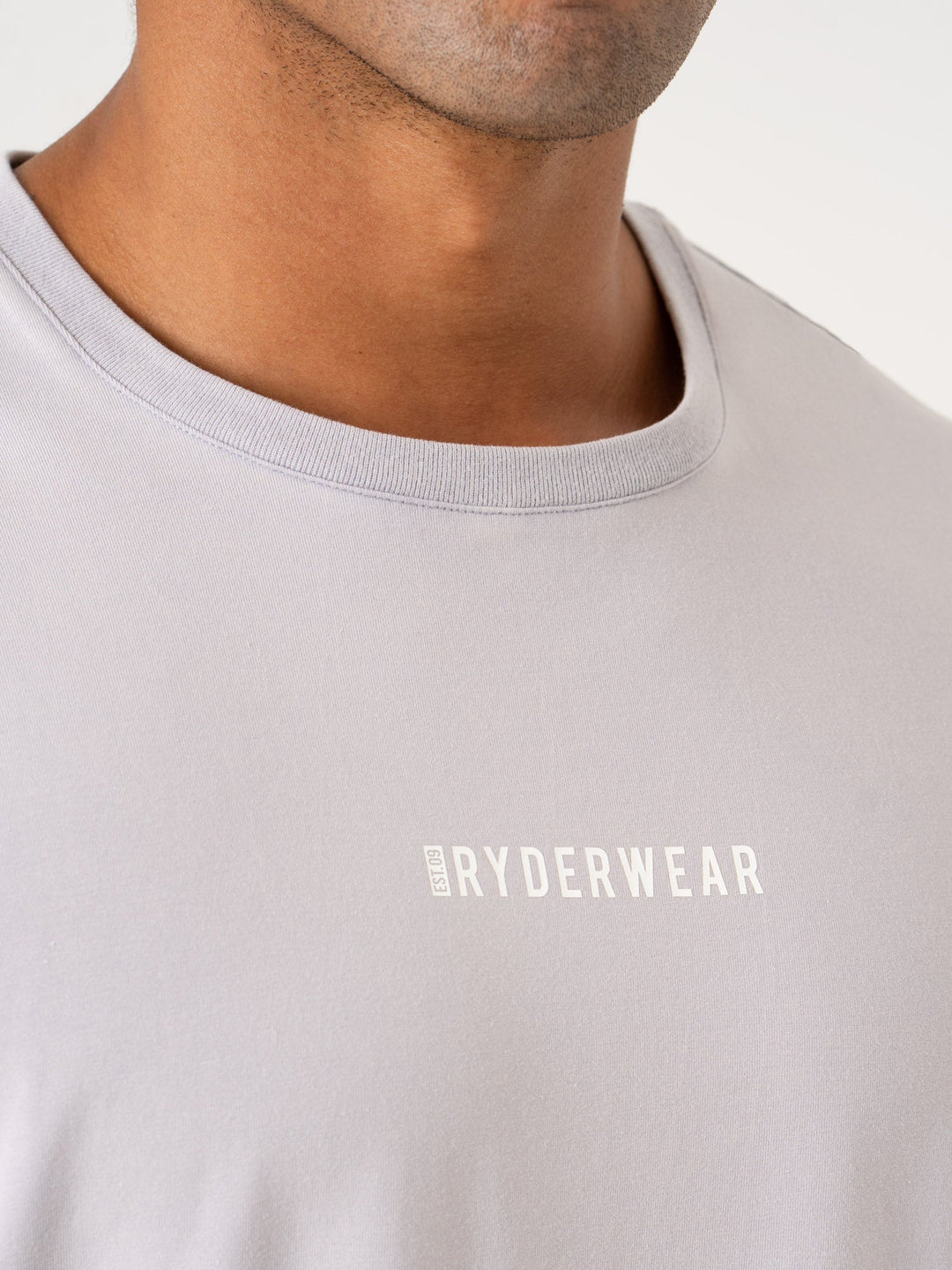 Pursuit Oversized T-Shirt - Lavender Stonewash Clothing Ryderwear 