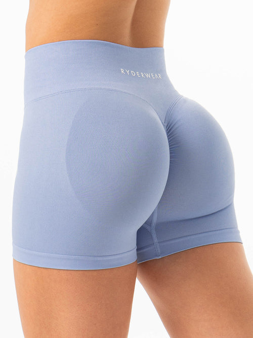 Sculpt Seamless Shorts Sky Blue
