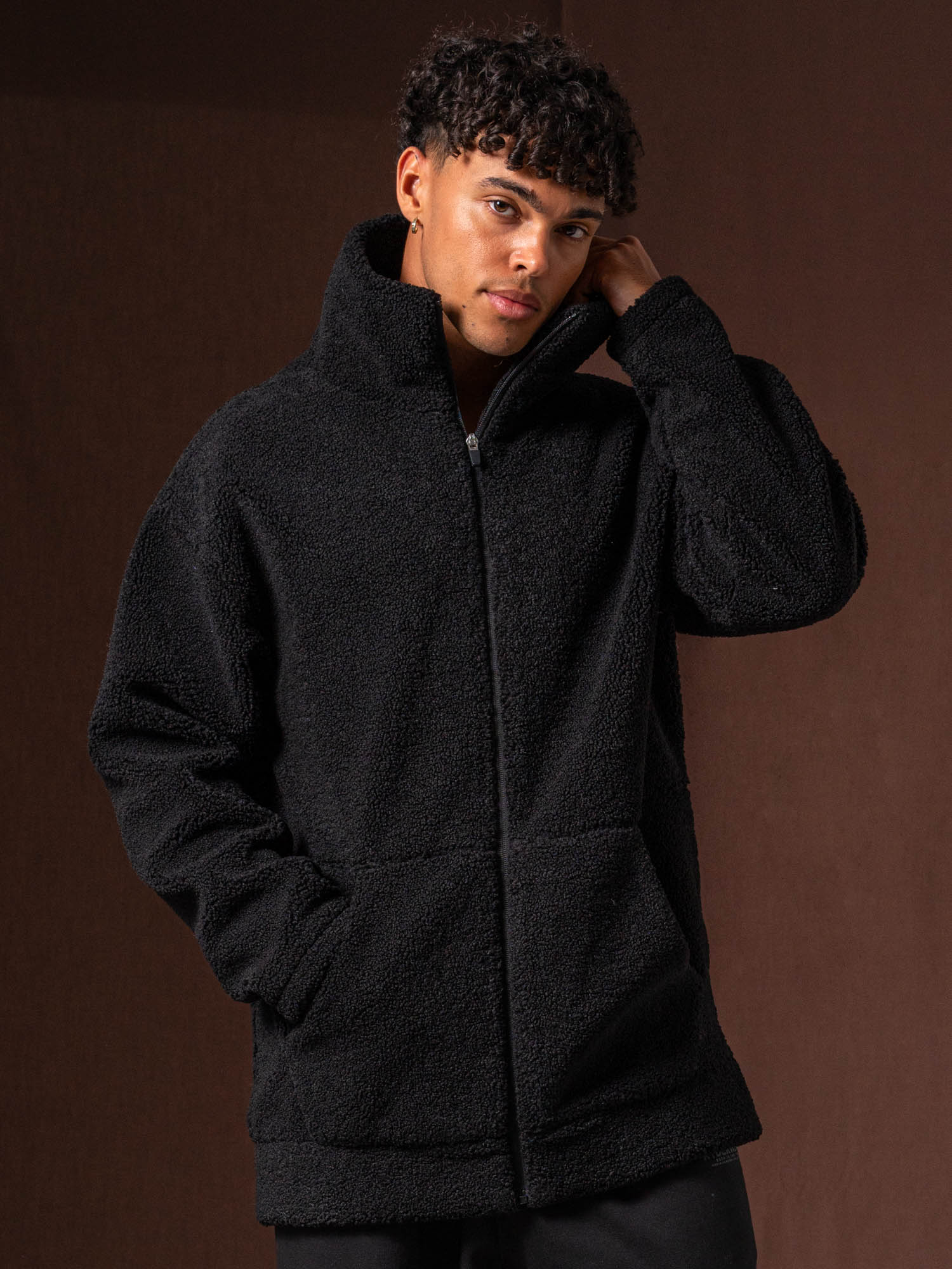 Teddy Jacket - Black - Ryderwear