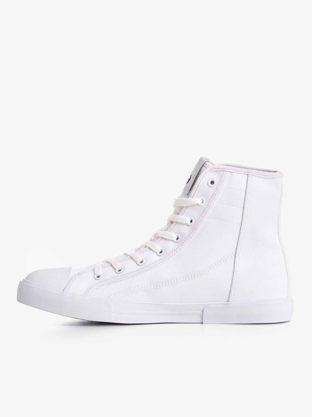 Vulcanised High Top - White Shoes Ryderwear 