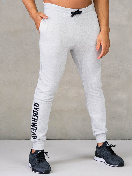 Force Track Pant Chalk Grey Marl