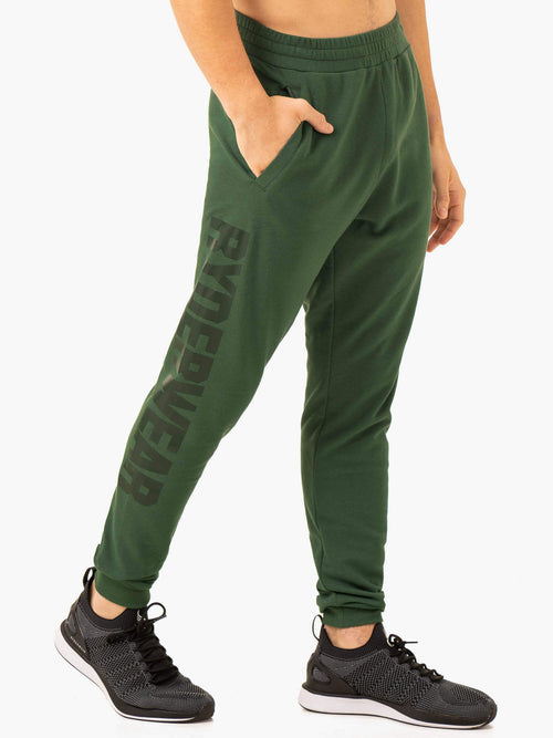 Heritage Fleece Track Pants Green