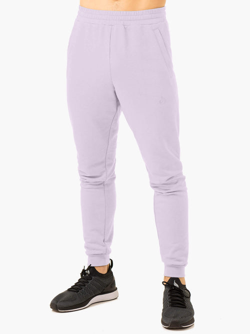 Heritage Fleece Track Pants Lavender