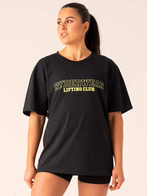 Lifting Club T-Shirt Black