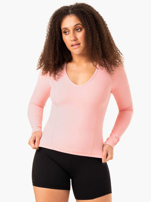 NKD Align Long Sleeve Training Top Pink