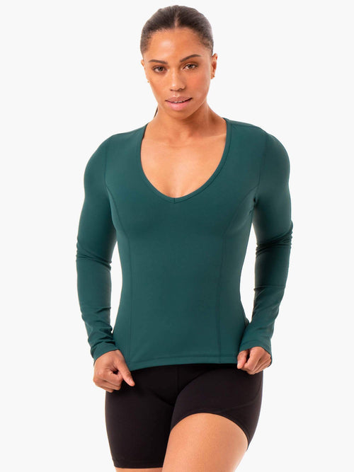 NKD Align Long Sleeve Training Top Teal