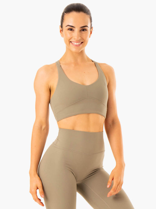 NKD Refine Sports Bra Khaki