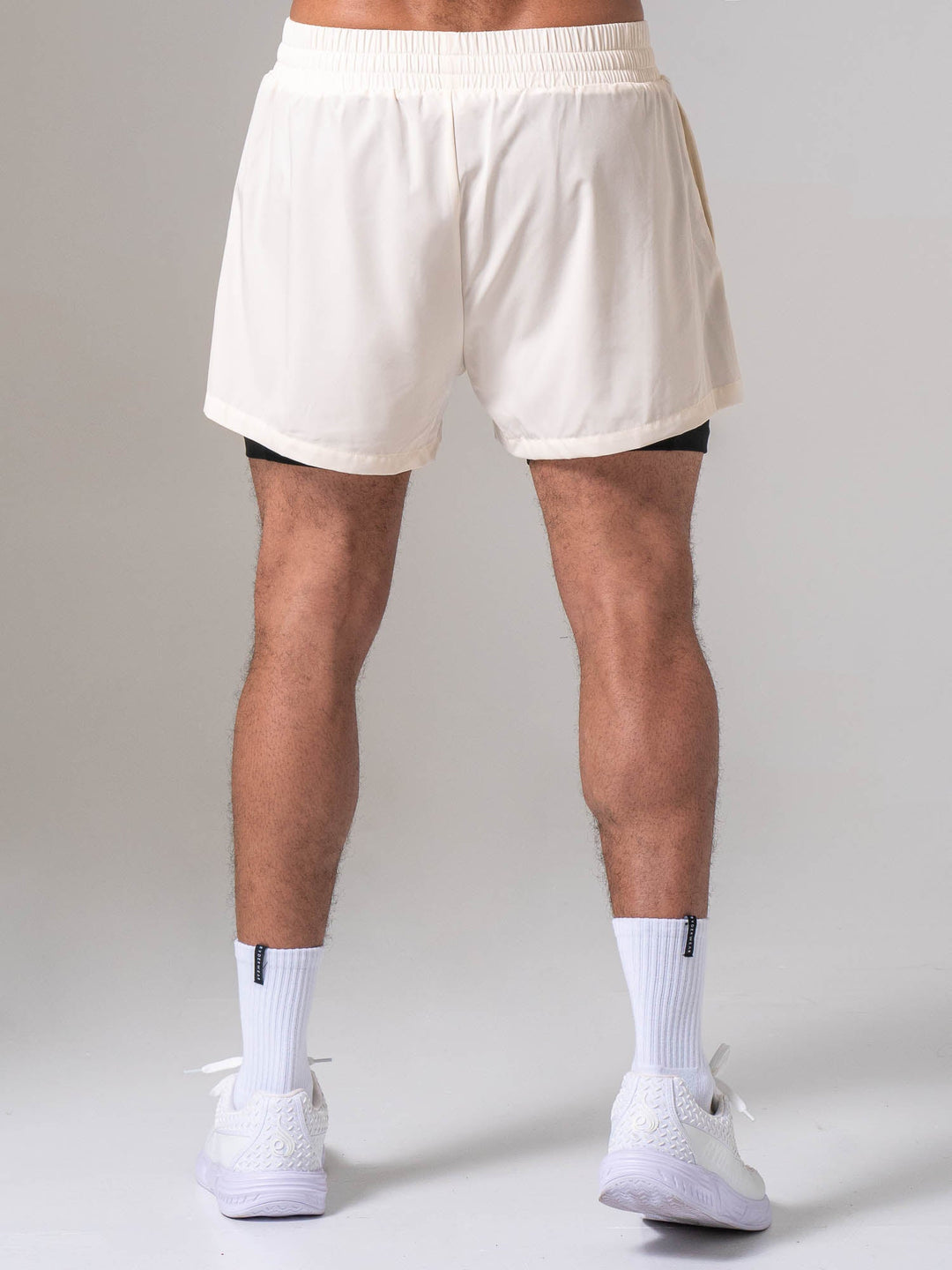 Pursuit 2 In 1 Training Shorts - Chalk
