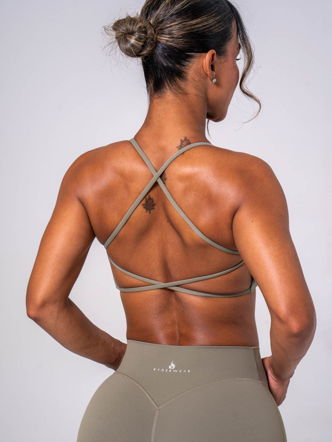 NKD Define Sports Bra - Dusty Olive