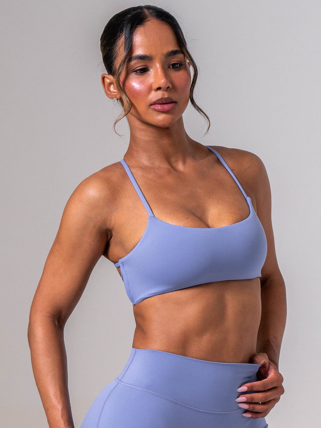 NKD Define Sports Bra - Steel Blue