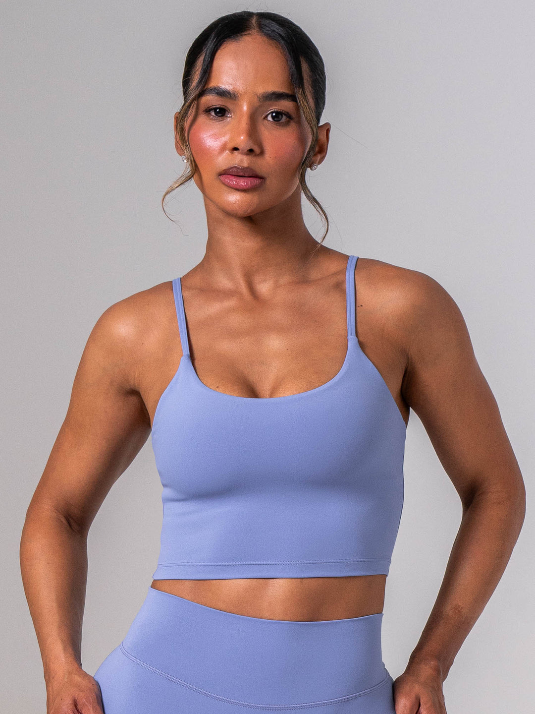 NKD Embody Tank Bra - Steel Blue