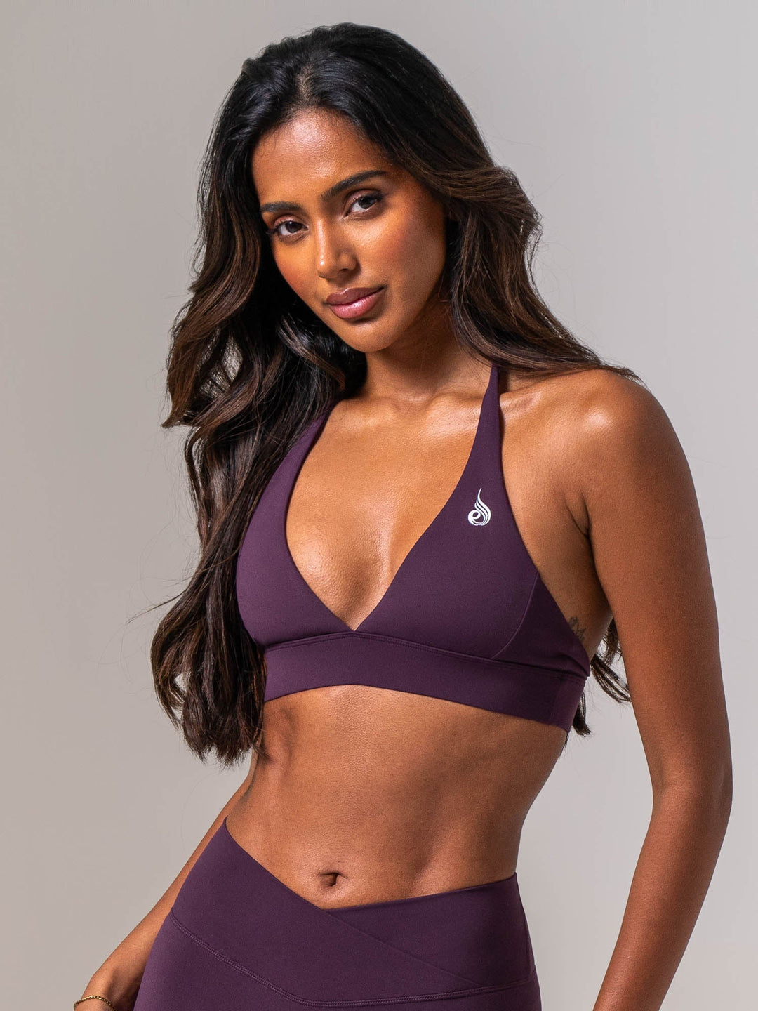 NKD Halter Bra - Acai Berry