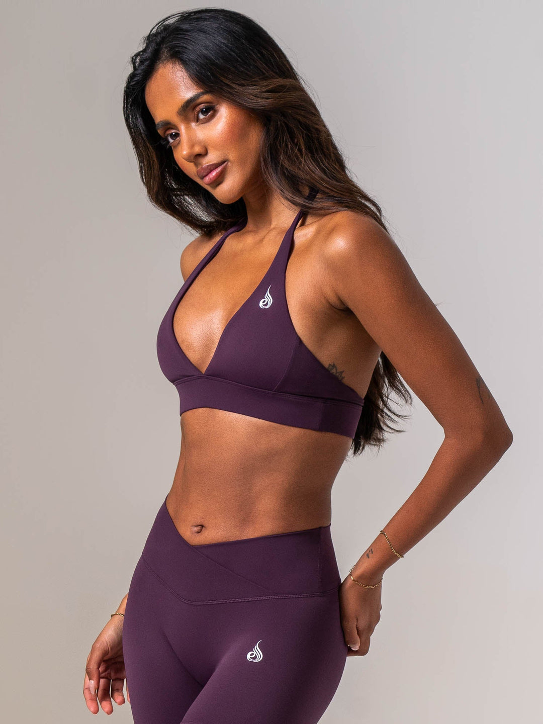 NKD Halter Bra - Acai Berry
