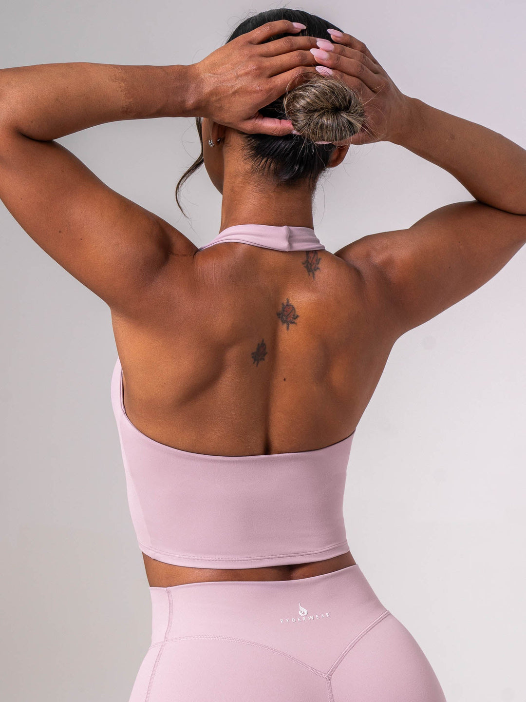 NKD Halter Shelf Tank - Muted Mauve