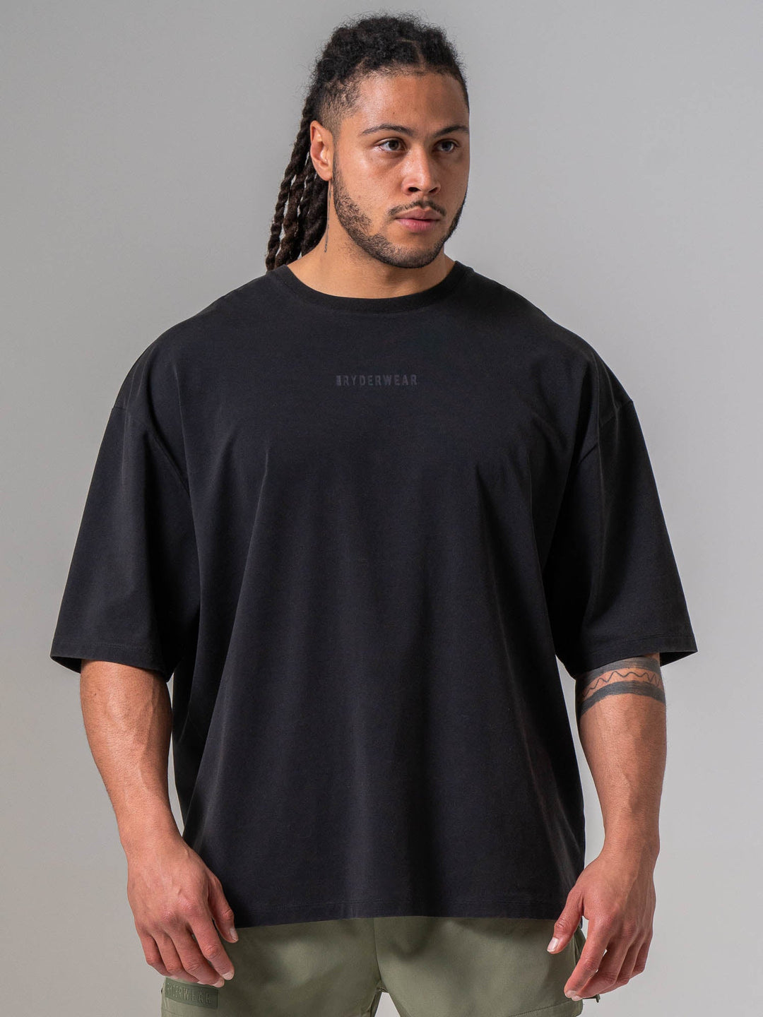 Pursuit Oversized T-shirt - Charcoal