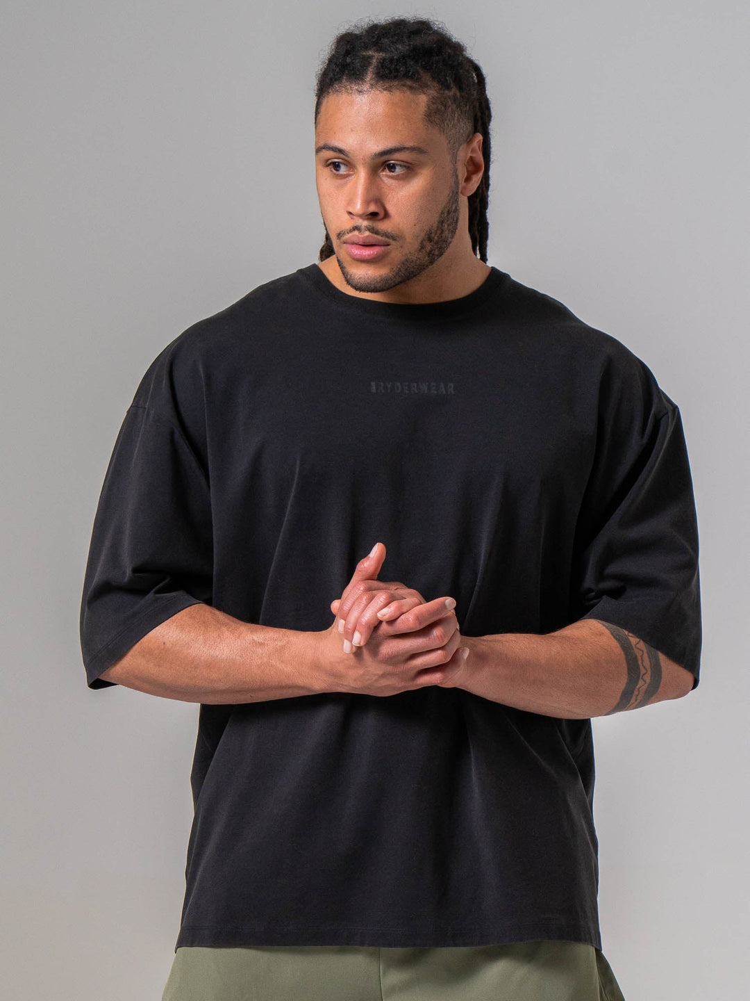 Pursuit Oversized T-shirt - Charcoal