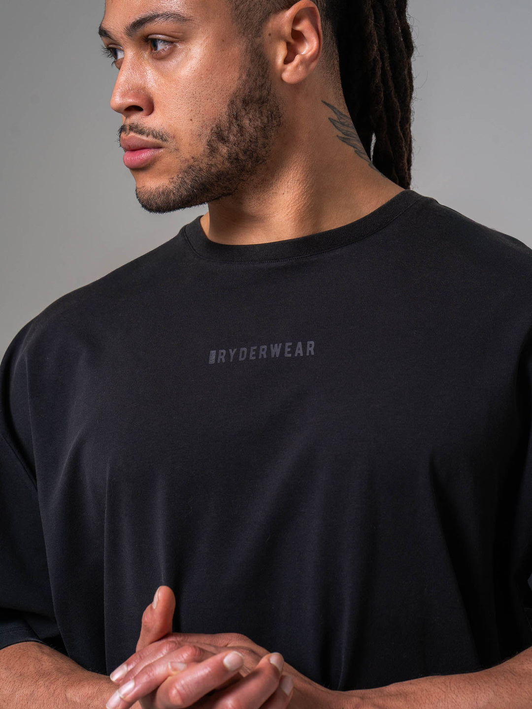 Pursuit Oversized T-shirt - Charcoal