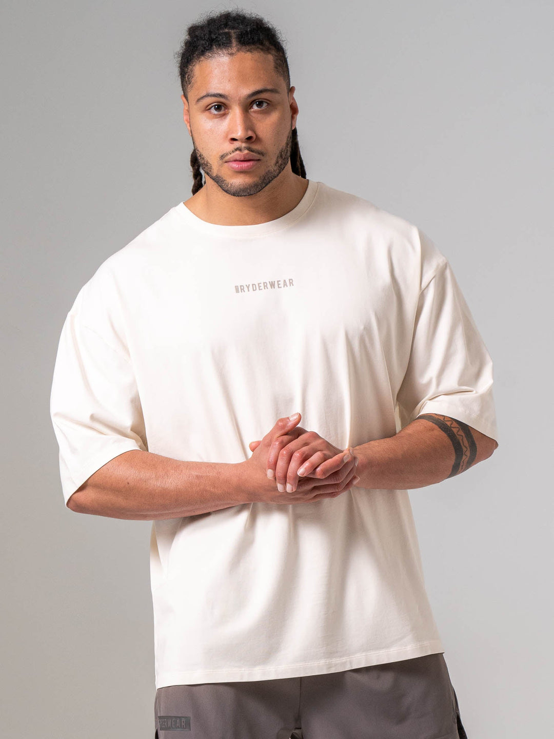 Pursuit Oversized T-shirt - Chalk