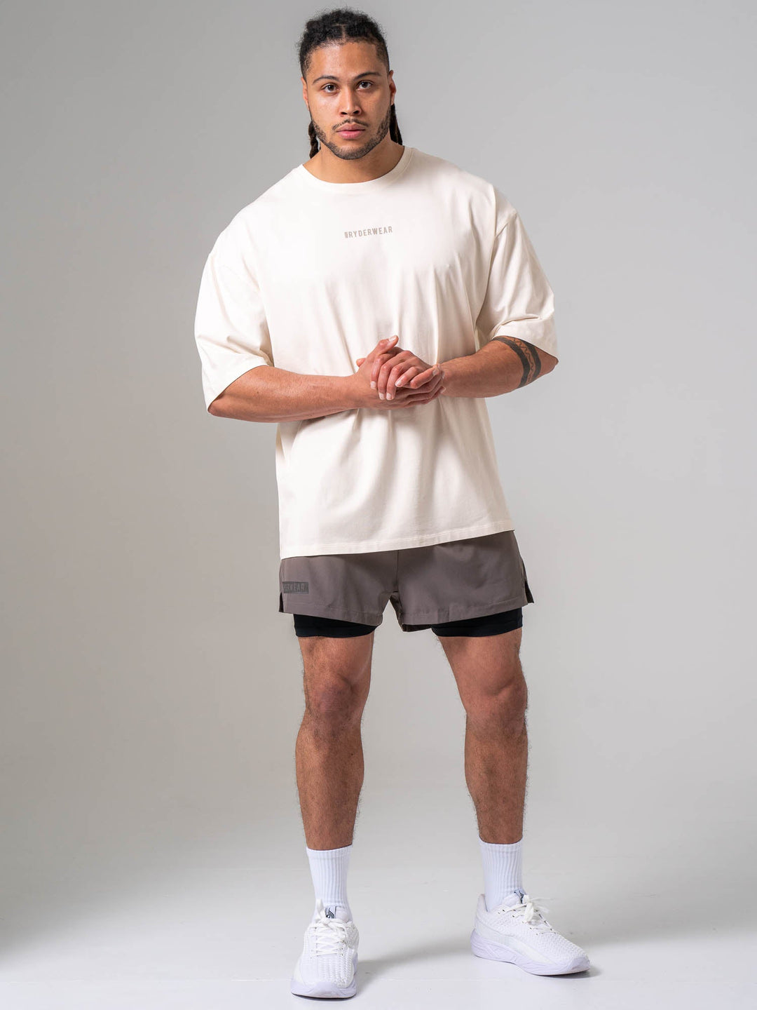 Pursuit Oversized T-shirt - Chalk