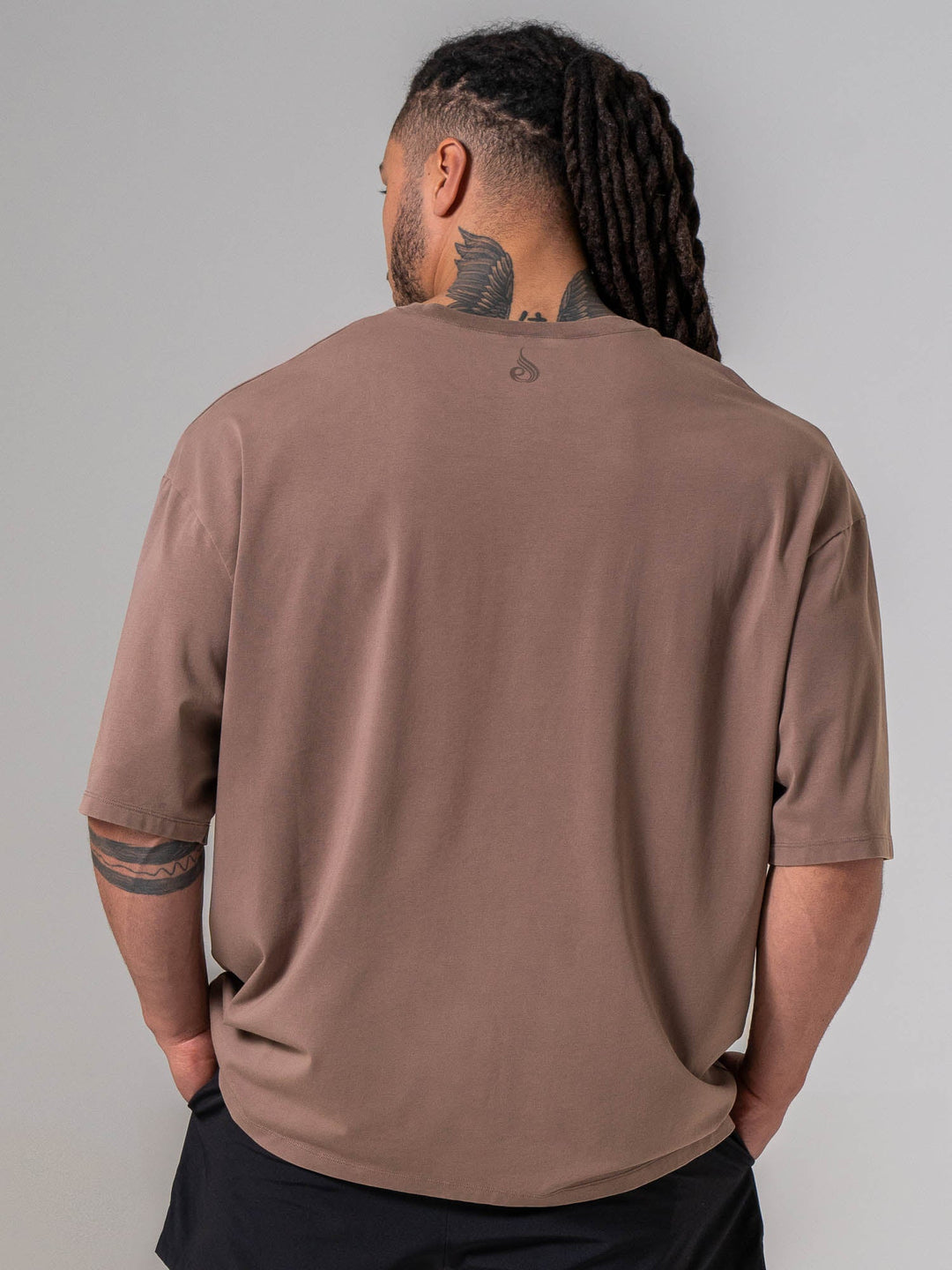 Pursuit Oversized T-shirt - Deep Taupe