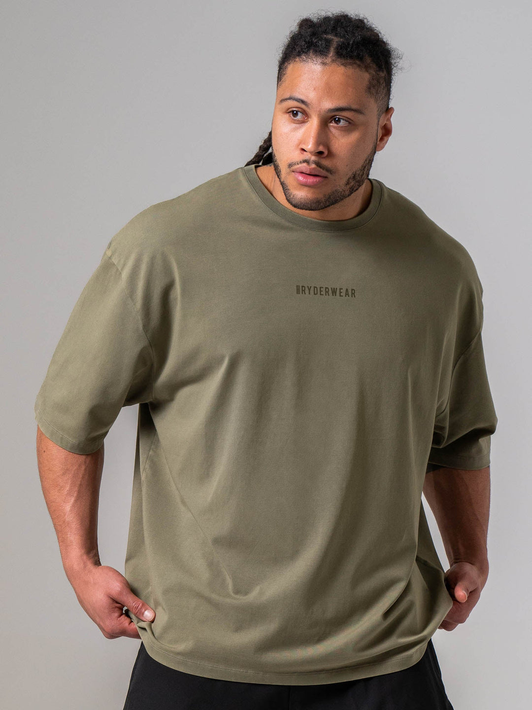 Pursuit Oversized T-shirt - Khaki