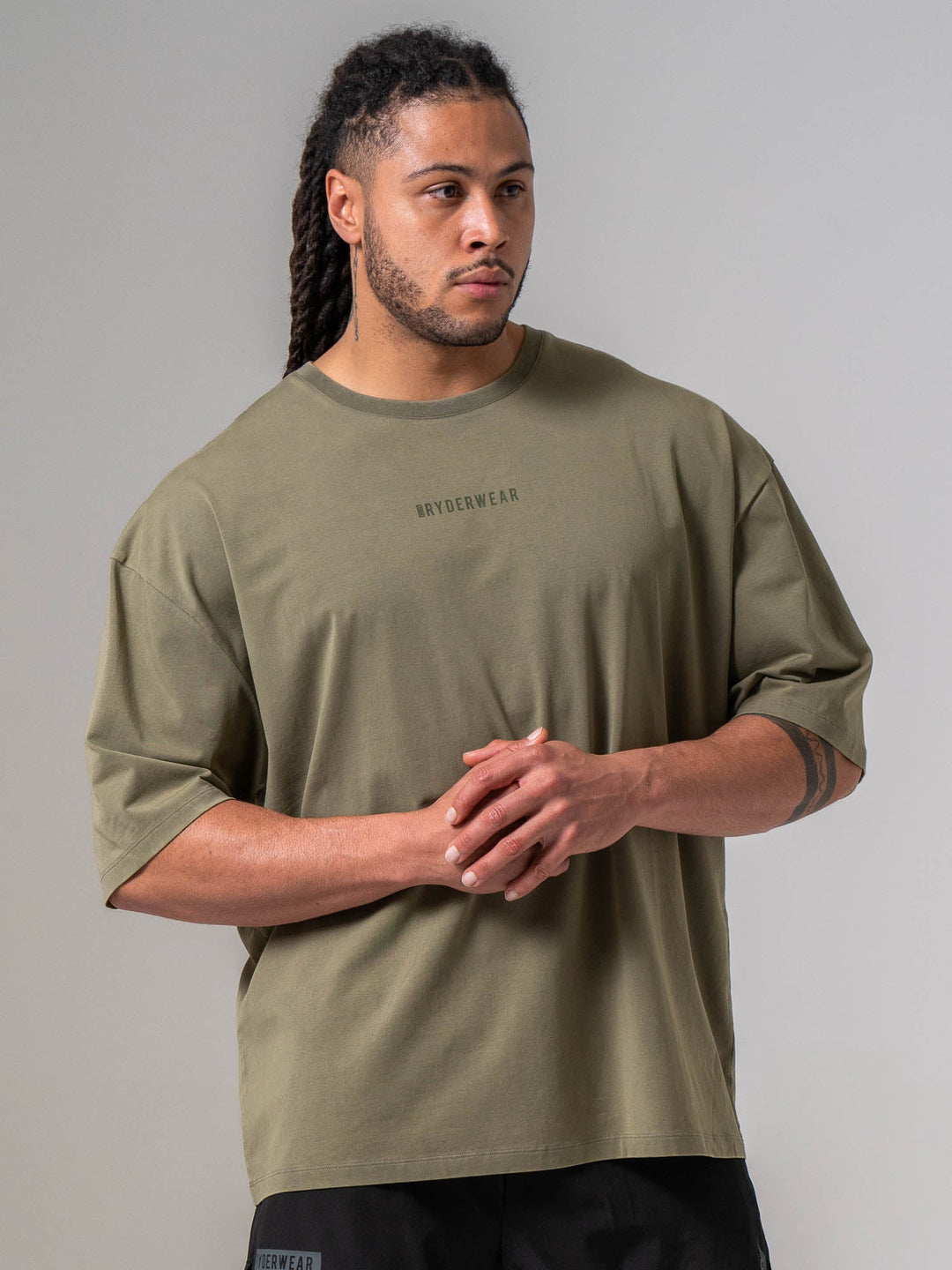 Pursuit Oversized T-shirt - Khaki