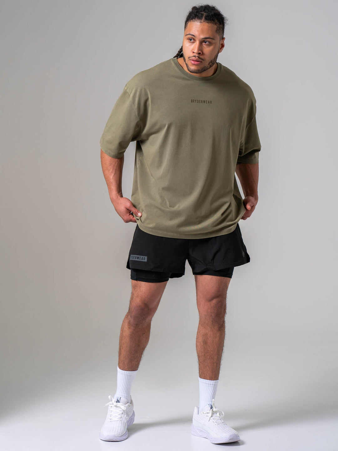 Pursuit Oversized T-shirt - Khaki