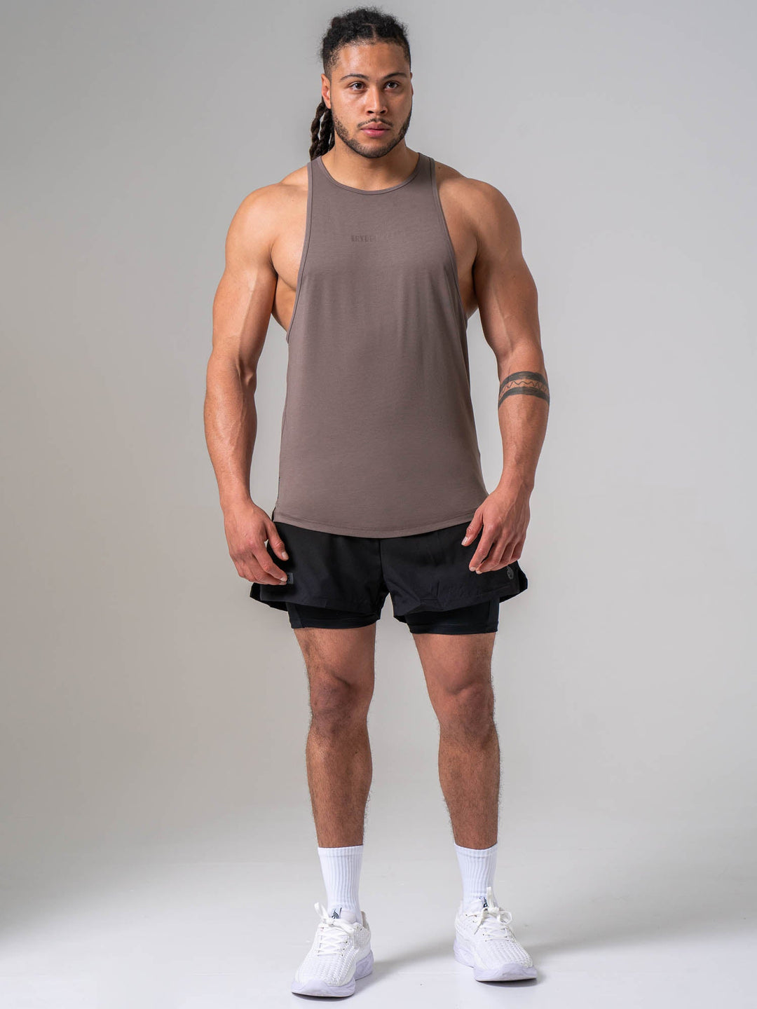 Pursuit Tank - Deep Taupe