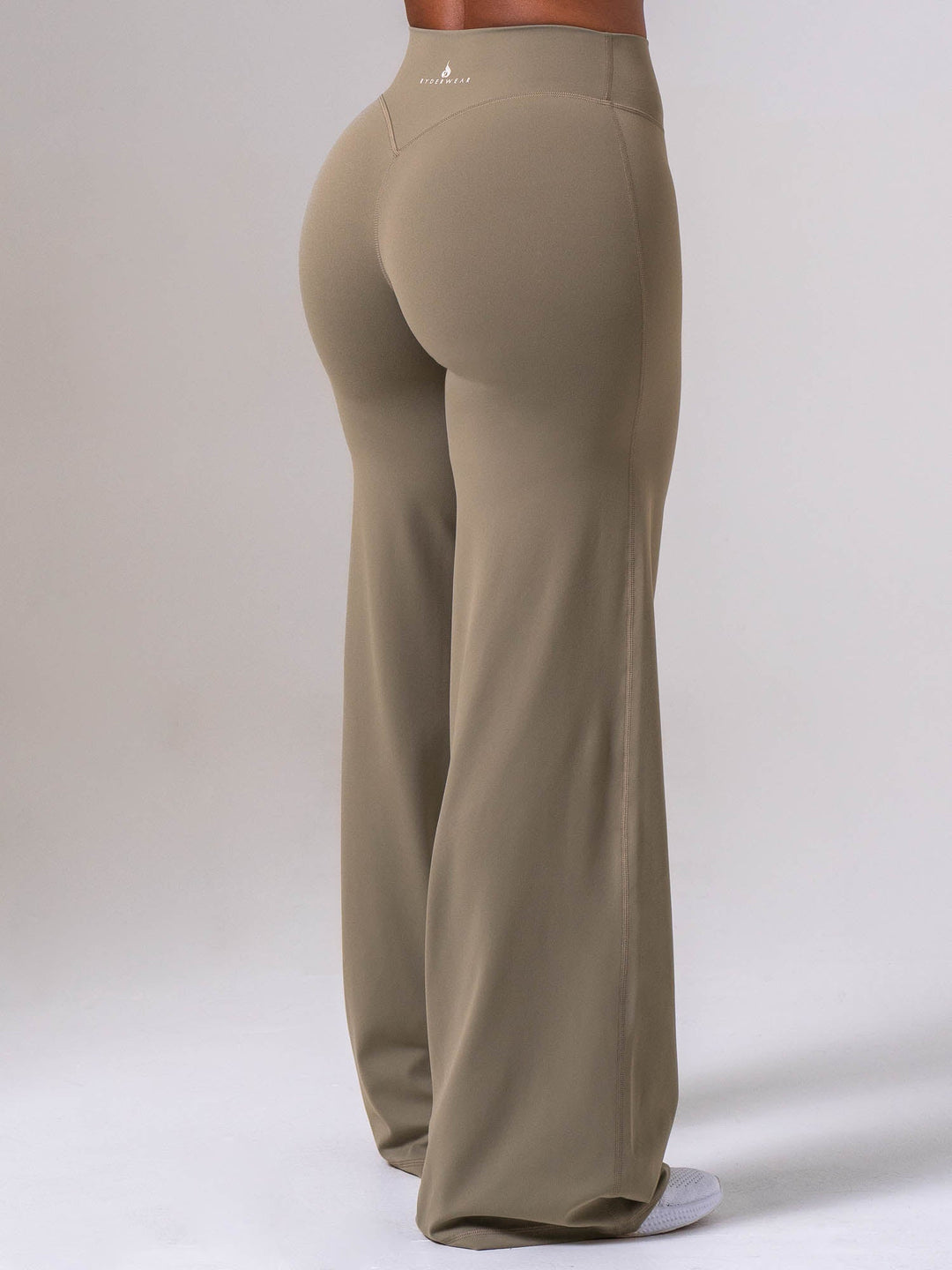 NKD Wide Leggings - Dusty Olive