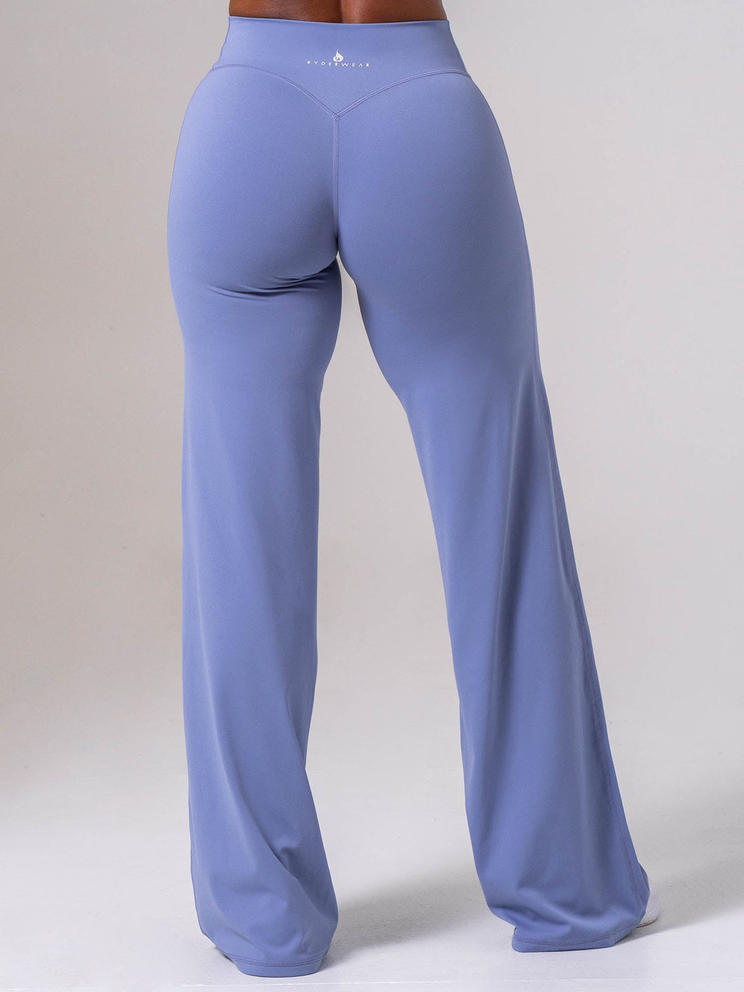 NKD Wide Leggings - Steel Blue