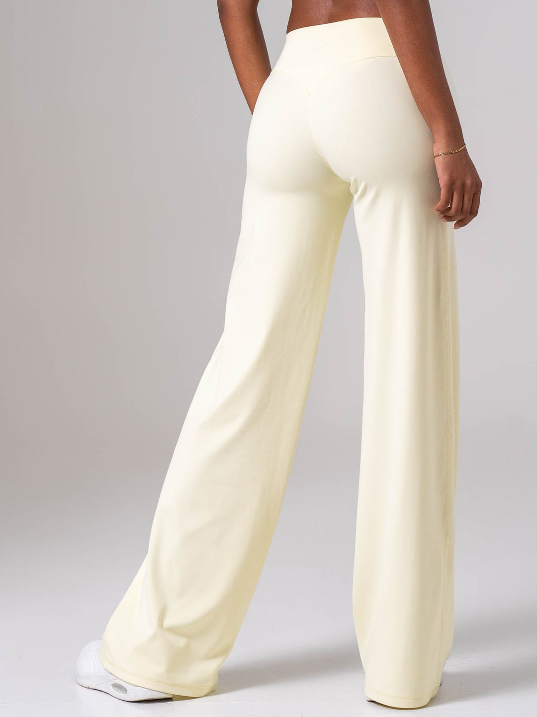 NKD Wide Leg Leggings - Limoncello