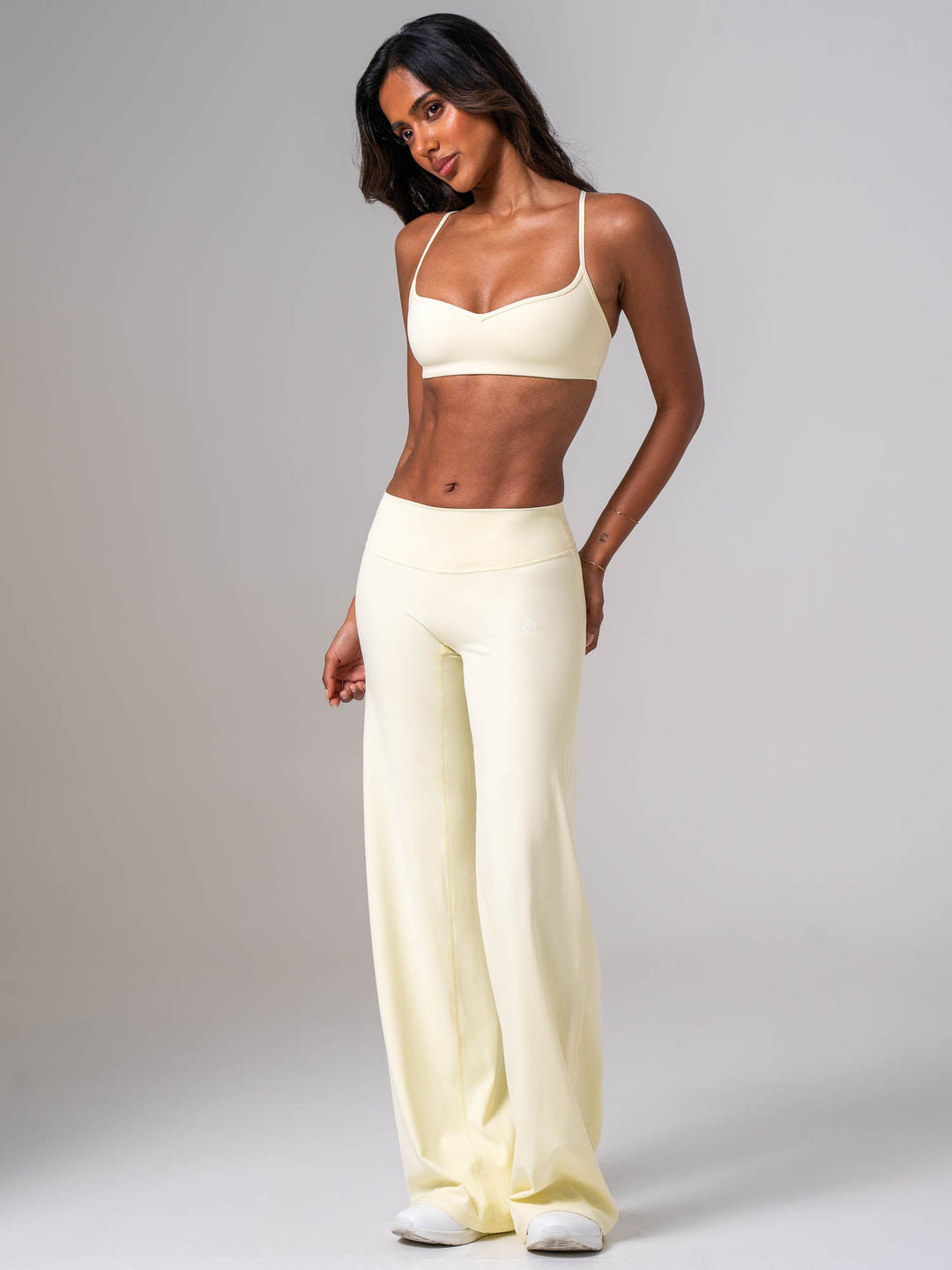 NKD Wide Leg Leggings - Limoncello