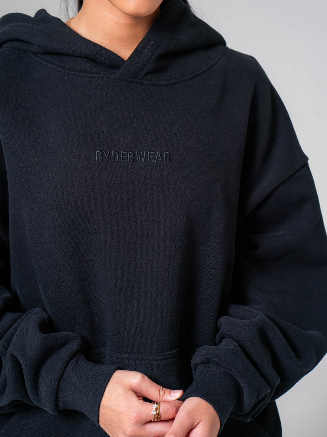 Plush Hoodie - Black