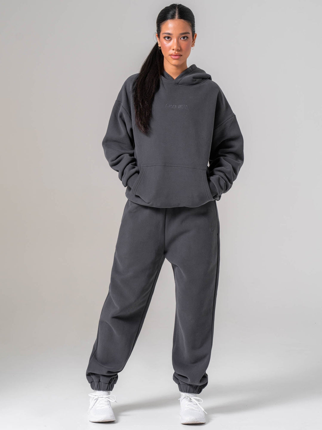 Plush Hoodie - Charcoal