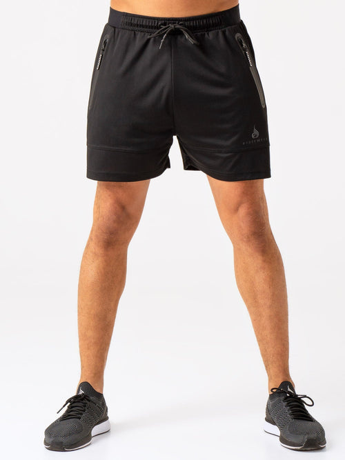 Advance Mesh Short Black