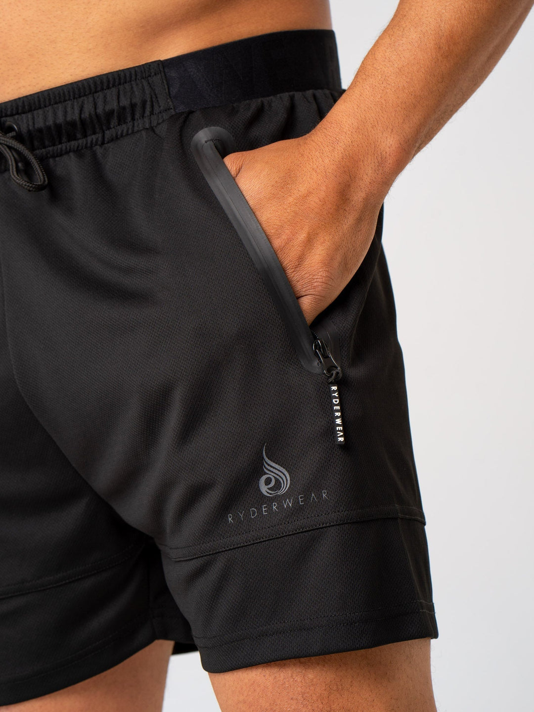 Advance Mesh Short - Black Clothing Ryderwear 