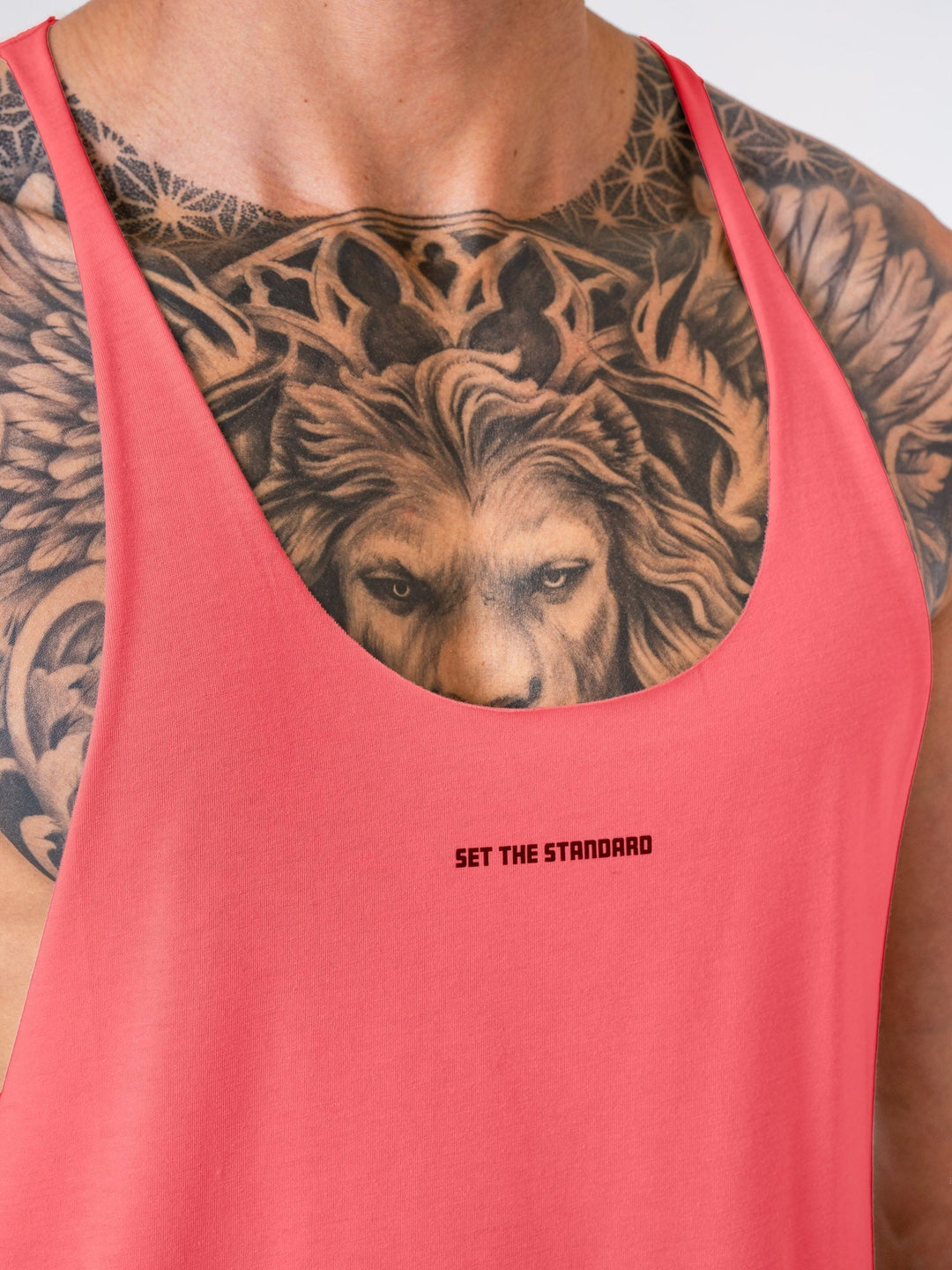 Arnie T-Back - Coral Clothing Ryderwear 