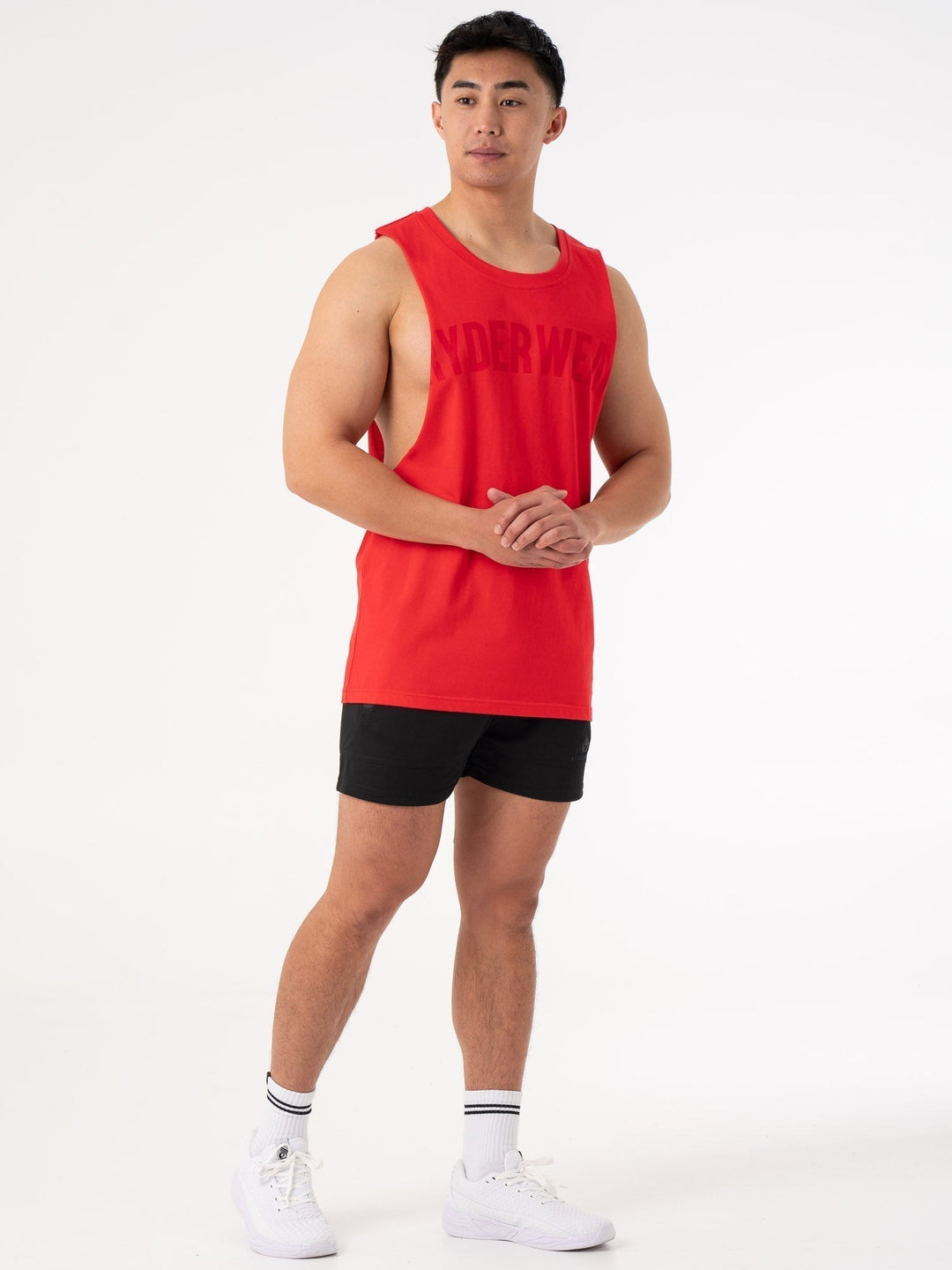 Baller Tank - Red Clothing Ryderwear 