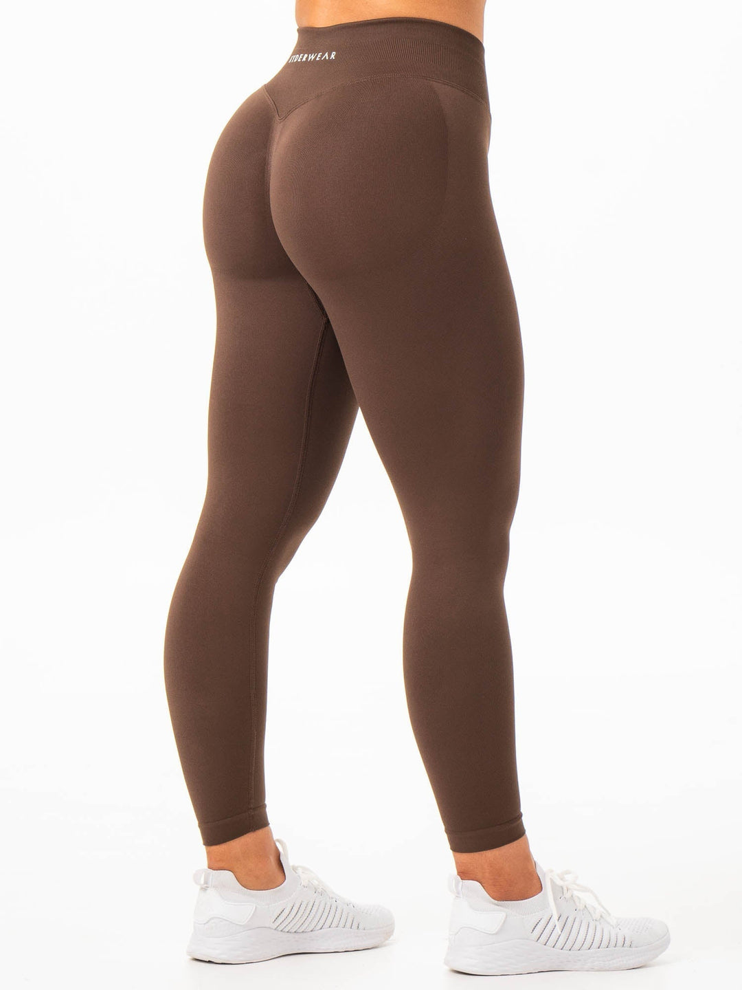 Boost Seamless Leggings - Chocolate Clothing Ryderwear 