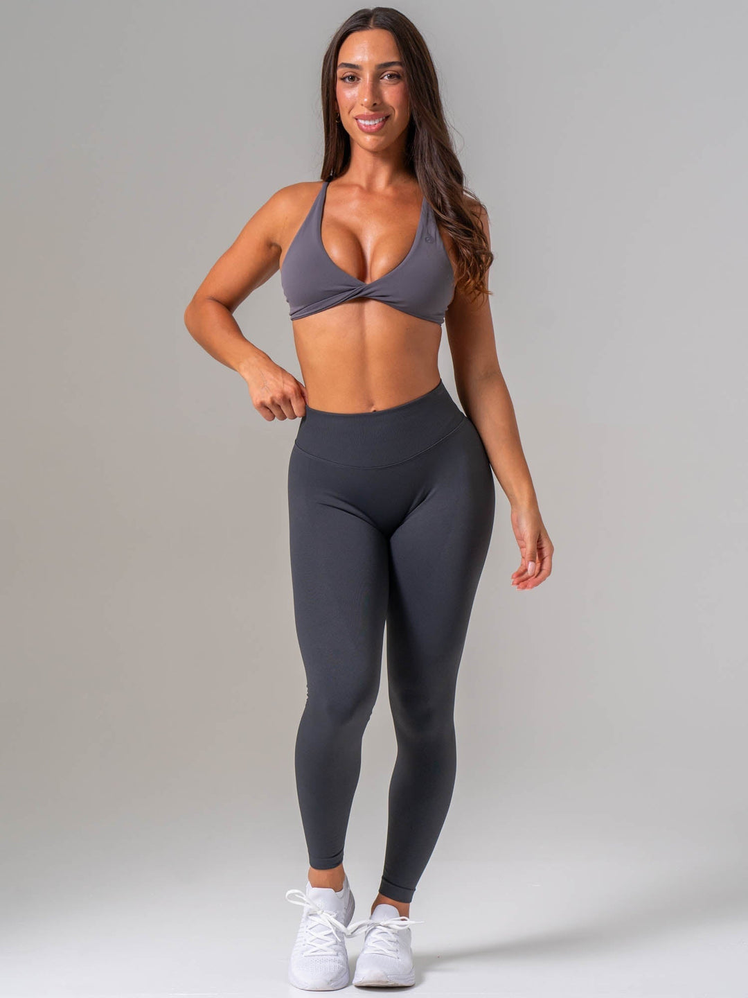 Boost Seamless Leggings - Graphite Clothing Ryderwear 